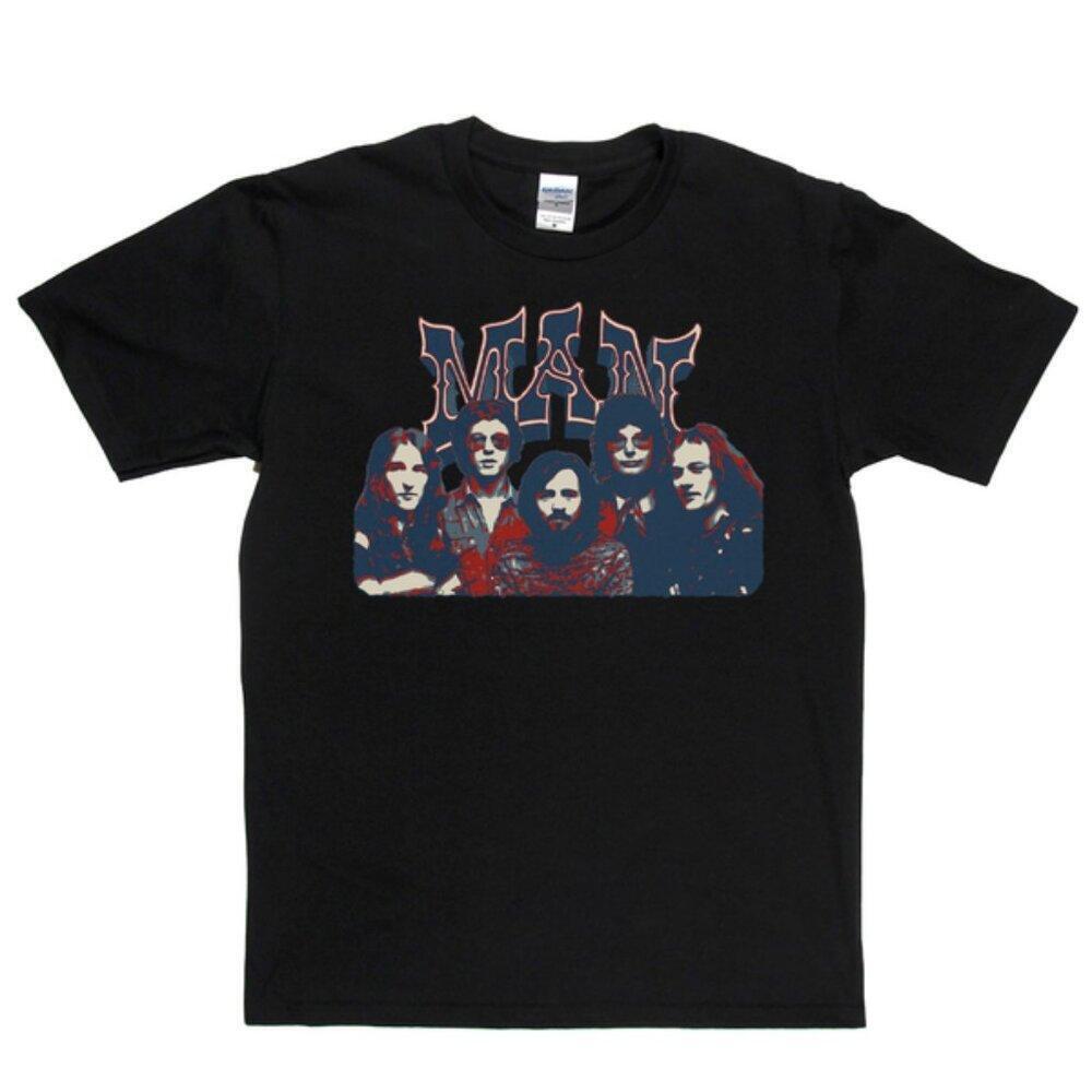 Portrait Of Man Classic Rock Illustration Graphic Unisex T-Shirt